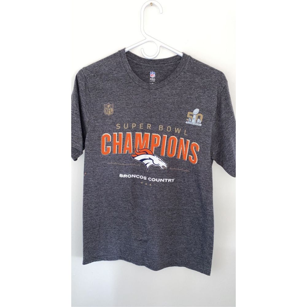 Denver Broncos superbowl 50 champions t-shirt